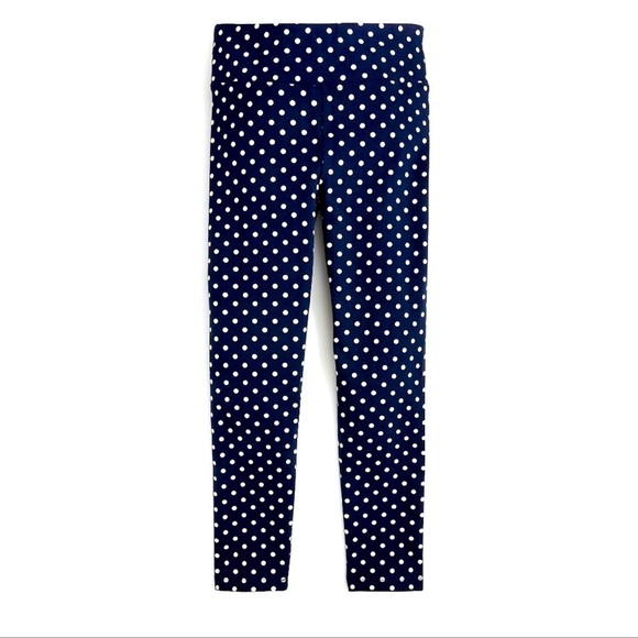 J. Crew Printed Cropped Everyday Leggings  Size L - Picture 1 of 7